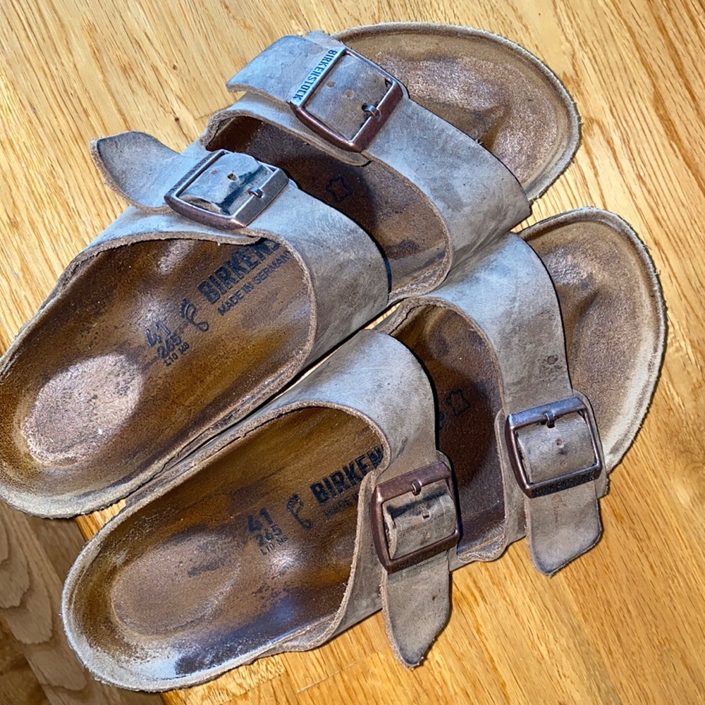 Tobacco Brown Birkenstock size 10